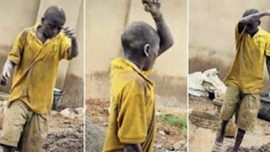 Photo of ‘I do this for my Mom, Dad is late’: Nigerian Boy Working as Bricklayer Opens up, Says He is Doing it to Support His Mum (Video)