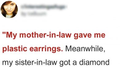 Photo of My Mother-In-Law Gave Me Plastic Earrings While My Sister-In-Law Got a Diamond Necklace