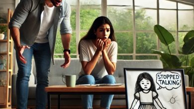 Photo of My Child Refused to Speak When My Mother-In-Law Began Babysitting – My Spouse & I Discovered a Drawing That Revealed MIL”