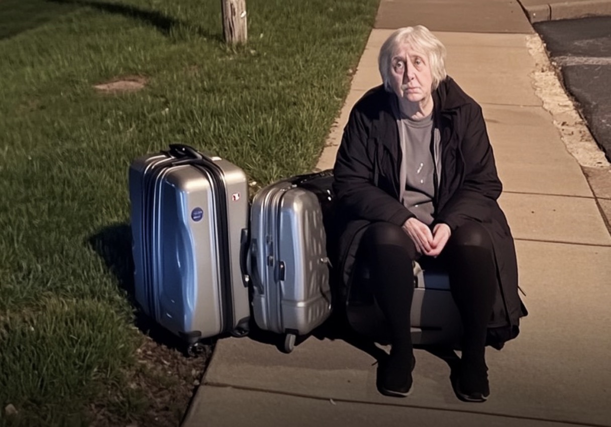 A wealthy landlord evicts a struggling elderly woman from her rental ...