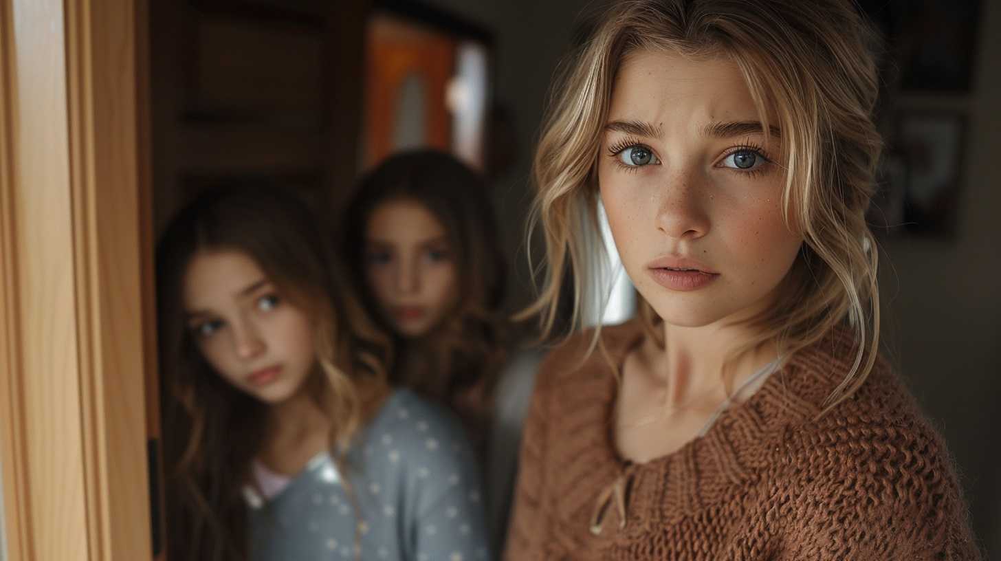 I told my daughters that I was moving on with the separation anyway ...