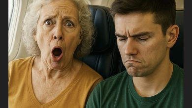 Photo of She Demanded My Son’s Comfort Toy Mid-Flight—A Stranger’s Response Left Her Speechless