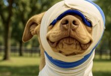 Photo of Burned but Unbroken: How Buddy Overcame Cruelty to Find a Second Chance