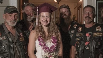 Photo of My Daughter’s Graduation Was Interrupted by Seven Bikers with a Powerful Message