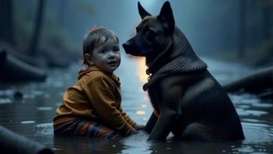 Photo of Lost to the Rising Waters—Found with a Miracle Dog by Her Side