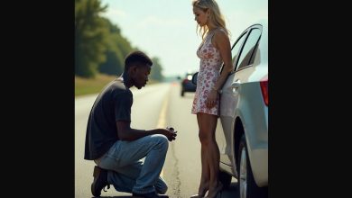Photo of When a teenage boy stopped to fix a flat tire for a rich young woman, she couldn’t help but fall in love with him