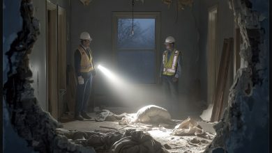 Photo of She missed her prom—20 years on, her gown turned up inside a motel wall as crews demolished the building.