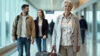 Photo of My son and daughter-in-law abandoned me at the terminal, walking off without covering any costs. They had no idea whom I was about to meet…