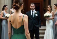 Photo of During my sister’s wedding, a security officer stopped me and said firmly, “You’re not listed as a guest.”