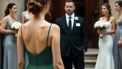 Photo of During my sister’s wedding, a security officer stopped me and said firmly, “You’re not listed as a guest.”