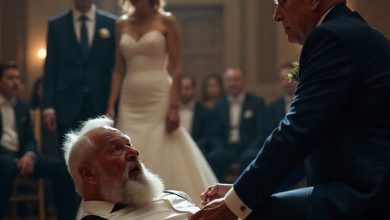 Photo of During my daughter’s wedding, her fiancé offered me a seat, but it gave way and I crashed to the ground. With a mocking smile, he muttered, “That’s the place you deserve.”