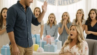Photo of During the baby shower, my fiancé said I was “unbearable,” not knowing I was expecting twins.