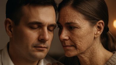 Photo of I Became the Wife of a Blind Man Because I Thought He Couldn’t Notice My Scars — Yet On Our Wedding Night, What He Said Shook Me to My Core