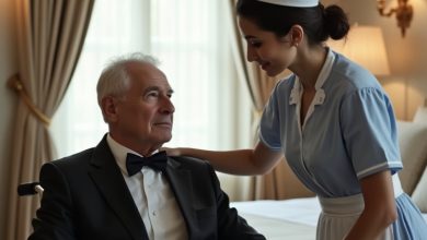 Photo of She Was Abandoned on Her Wedding Day, Then Hired to Care for a Millionaire in a Wheelchair—What Happened at Night Shocked Her