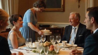 Photo of They Laughed at My Mother at Dinner, Until a Voice From the Door Silenced Them All