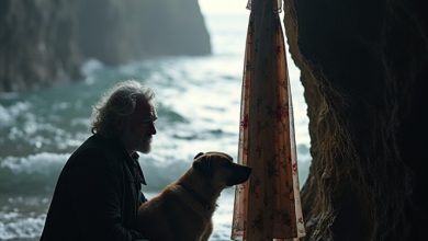 Photo of “For Five Years, He Believed the Ocean Took His Wife. But One Faithful Dog Never Stopped Pointing to the Real Secret”