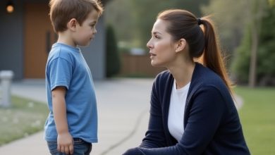 Photo of “My Son Refused to Go Home After Seeing His Father Off — Then He Told Me Something No Mother Should Ever Hear”