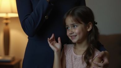 Photo of “She Waited in Her Pink Dress for the Father-Daughter Dance — Then Her Dad Sent a Text That Changed Everything”