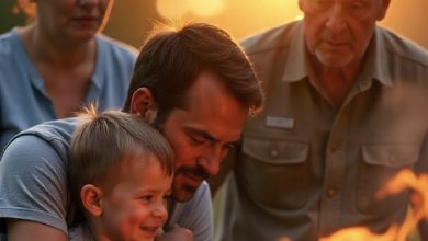 Photo of They Laughed While My Son’s Toys Melted in the Fire Pit. A Day Later, My Father Came Knocking, Desperate for Help. What I Told Him Changed Everything.