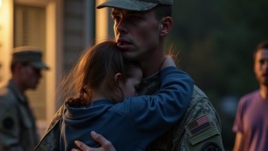 Photo of A Marine dad answers a midnight plea and turns a dangerous house into a safe home