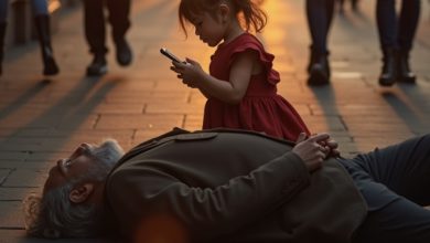 Photo of “A Dying CEO Was Saved by a Little Girl in a Red Dress — Hours Later, He Realized She Was His Own Daughter”