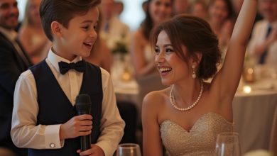Photo of “They Laughed When My Family Called Me a ‘Discount Model’ — But My Son’s Words at the Wedding Changed Everything”