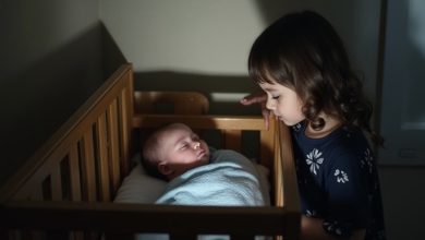 Photo of She Stood Guard Beside Her Brother Every Night — I Thought It Was Just Sibling Love, Until I Saw the Truth Through the Window