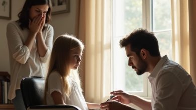 Photo of “Our 8-Year-Old Started Wearing Headbands Every Day — Then My Husband Discovered the Heartbreaking Reason Why”