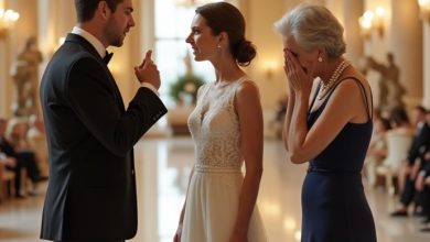 Photo of She Called Me “Stupid” at My Son’s Wedding — But When He Found Out Who I Really Was, the Room Fell Silent