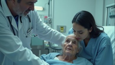 Photo of They Tried to Push My Mother Out of Her Hospital Room Until a Single Message Turned the Entire Building Upside Down