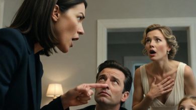 Photo of During a family dinner, my sister-in-law suddenly rose from her chair, pointed straight at me, and accused me of betraying my husband. Then she turned toward my seven-year-old daughter and said something that left the entire table frozen. My husband didn’t act the way anyone expected him to. What he did next made every single person in that room regret their words…