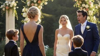 Photo of “She Walked Into Her Ex-Husband’s Wedding With Two Boys… and His Entire World Fell Apart”