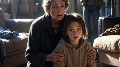 Photo of She Returned From Vacation Laughing—Until She Saw Who Was Waiting Inside the House