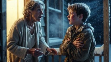 Photo of He Ran Through the Woods to My House Before Christmas — What He Hid in His Pocket Changed Everything