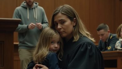 Photo of She Spoke Calmly While They Tried to Buy Silence — Then the Door Opened