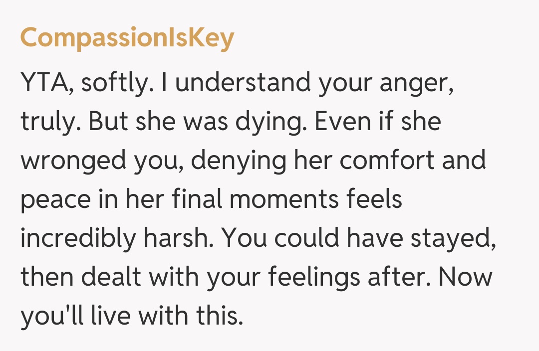 Comentariu de la CompassionIsKey