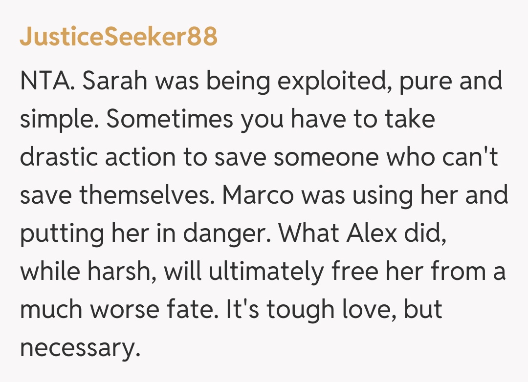 Comentariu de la JusticeSeeker88