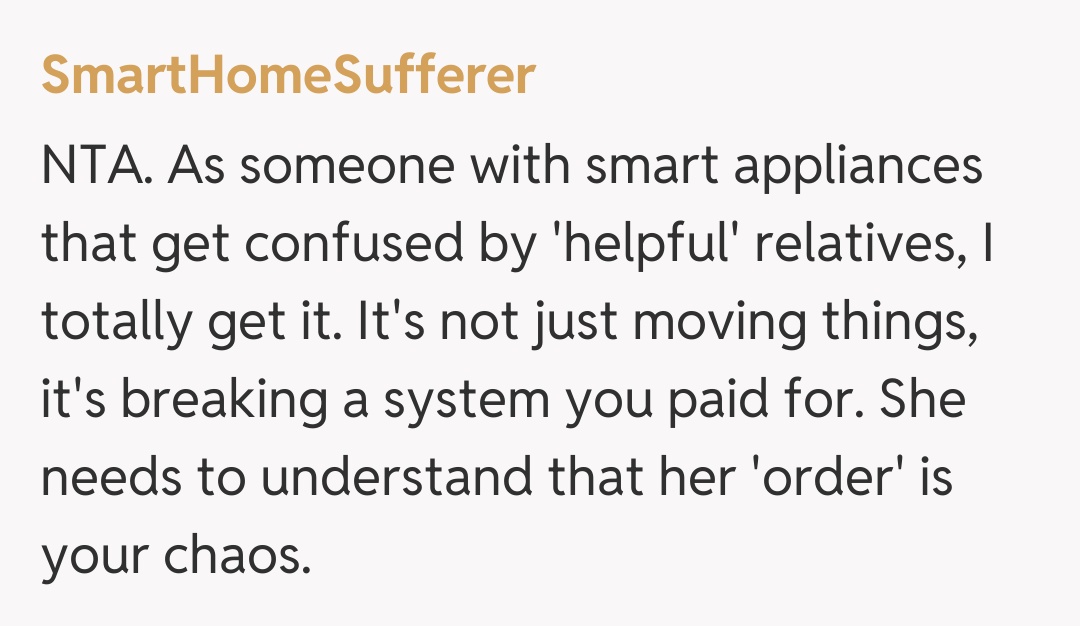 Comentariu de la SmartHomeSufferer