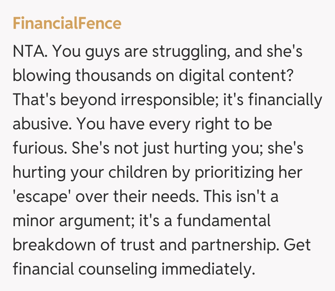 Comentariu de la FinancialFence