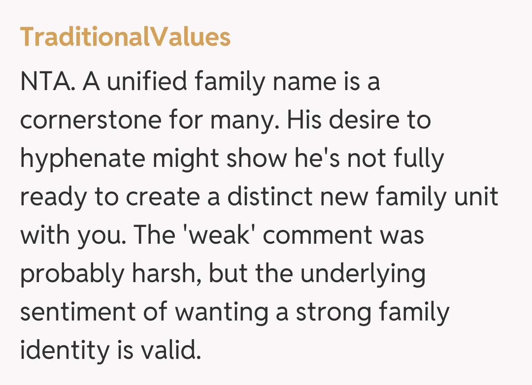 Comentariu de la TraditionalValues