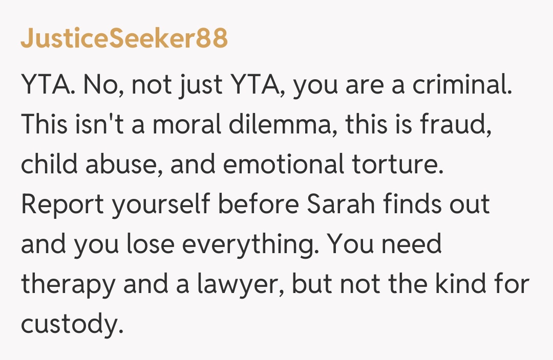 Comentariu de la JusticeSeeker88
