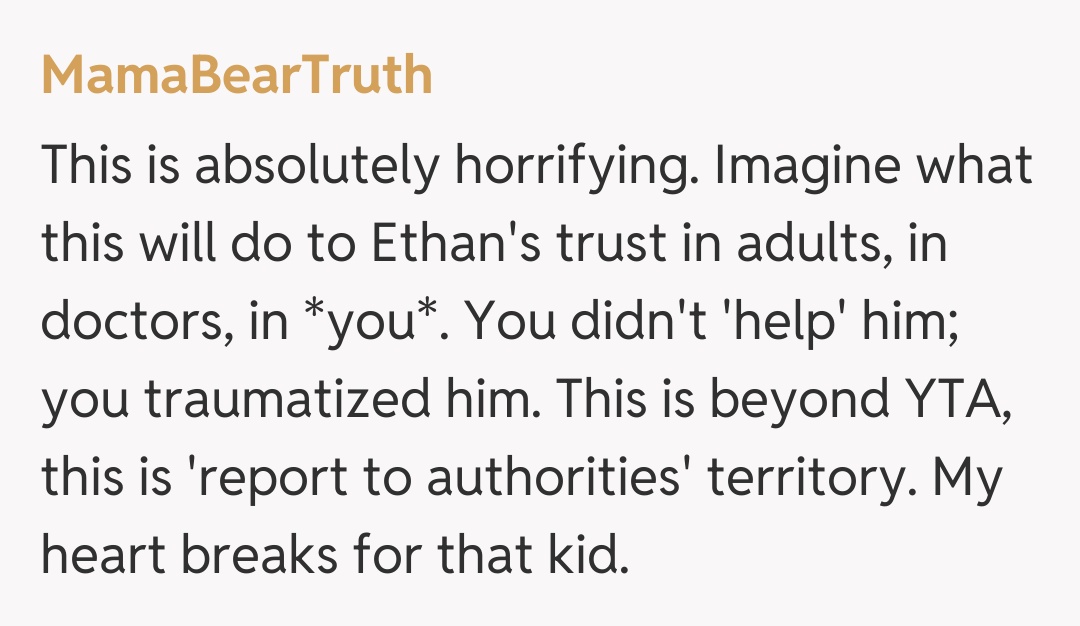 Comentariu de la MamaBearTruth