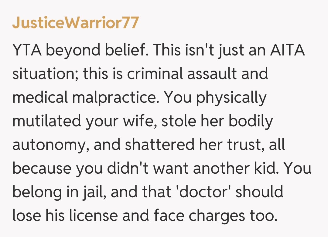 Comentariu de la JusticeWarrior77