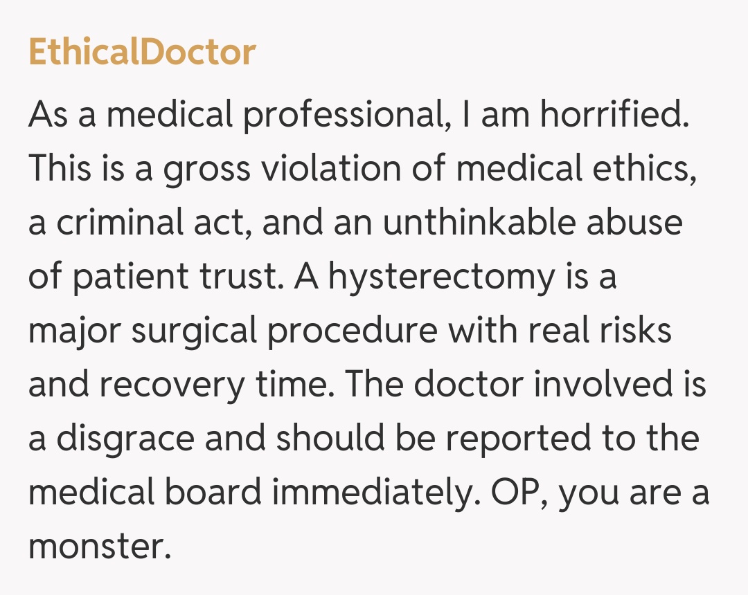 Comentariu de la EthicalDoctor