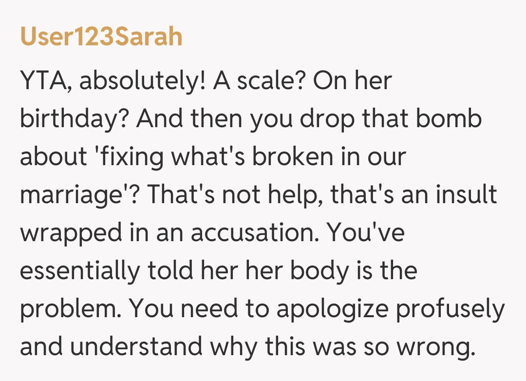 Comentariu de la User123Sarah