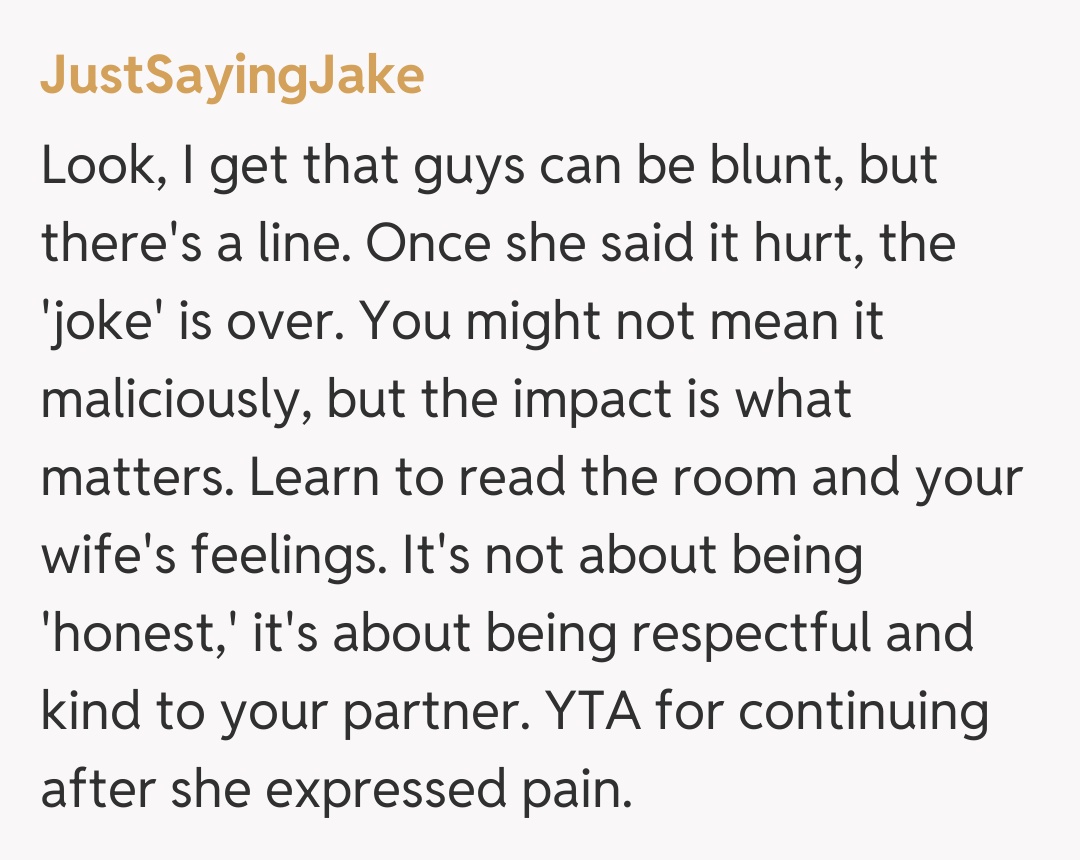 Comentariu de la JustSayingJake