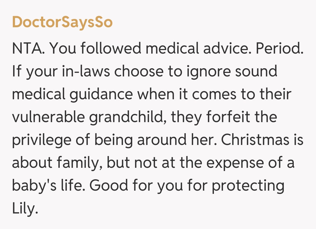 Comentariu de la DoctorSaysSo