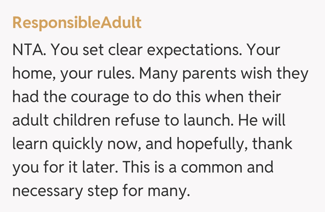 Comentariu de la ResponsibleAdult