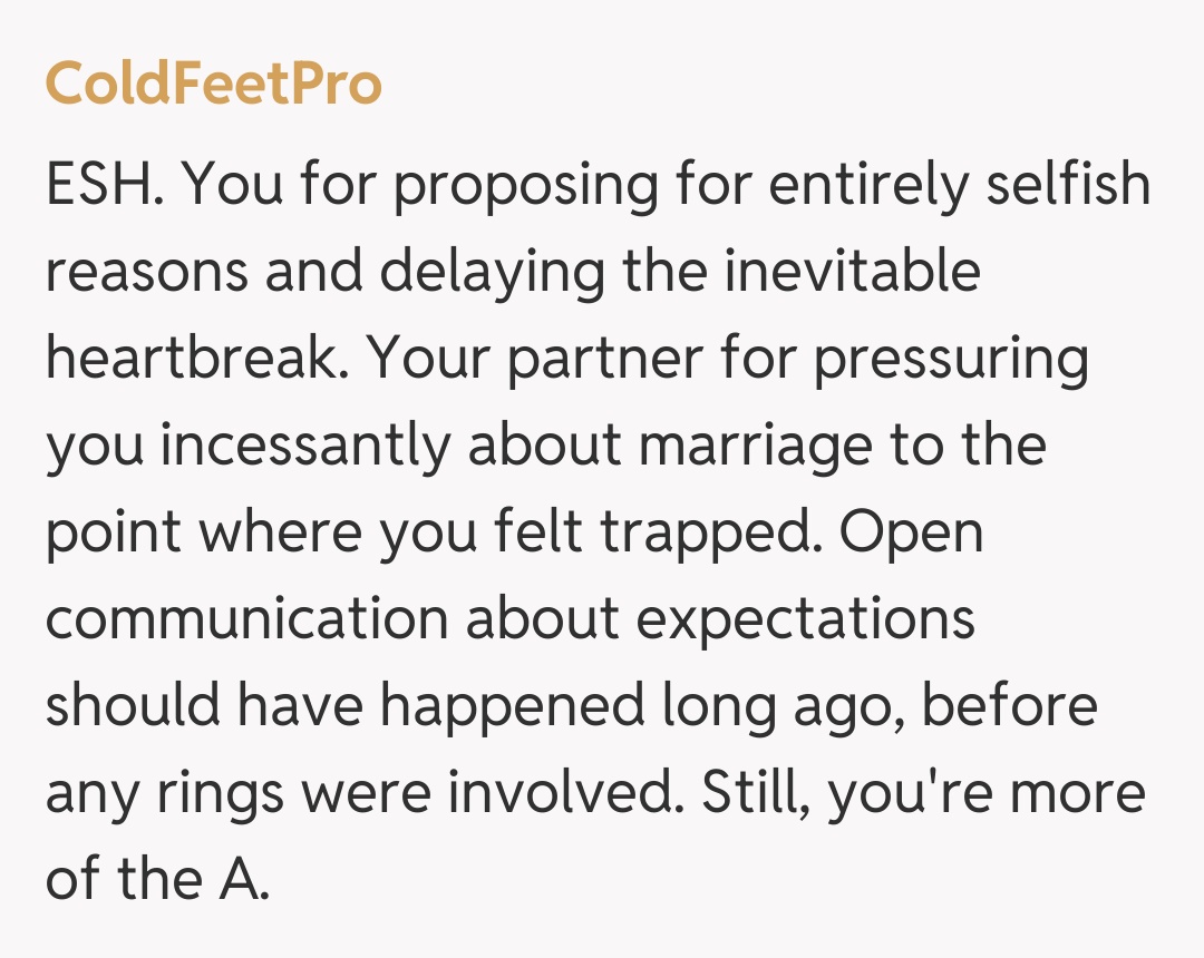 Comentariu de la ColdFeetPro