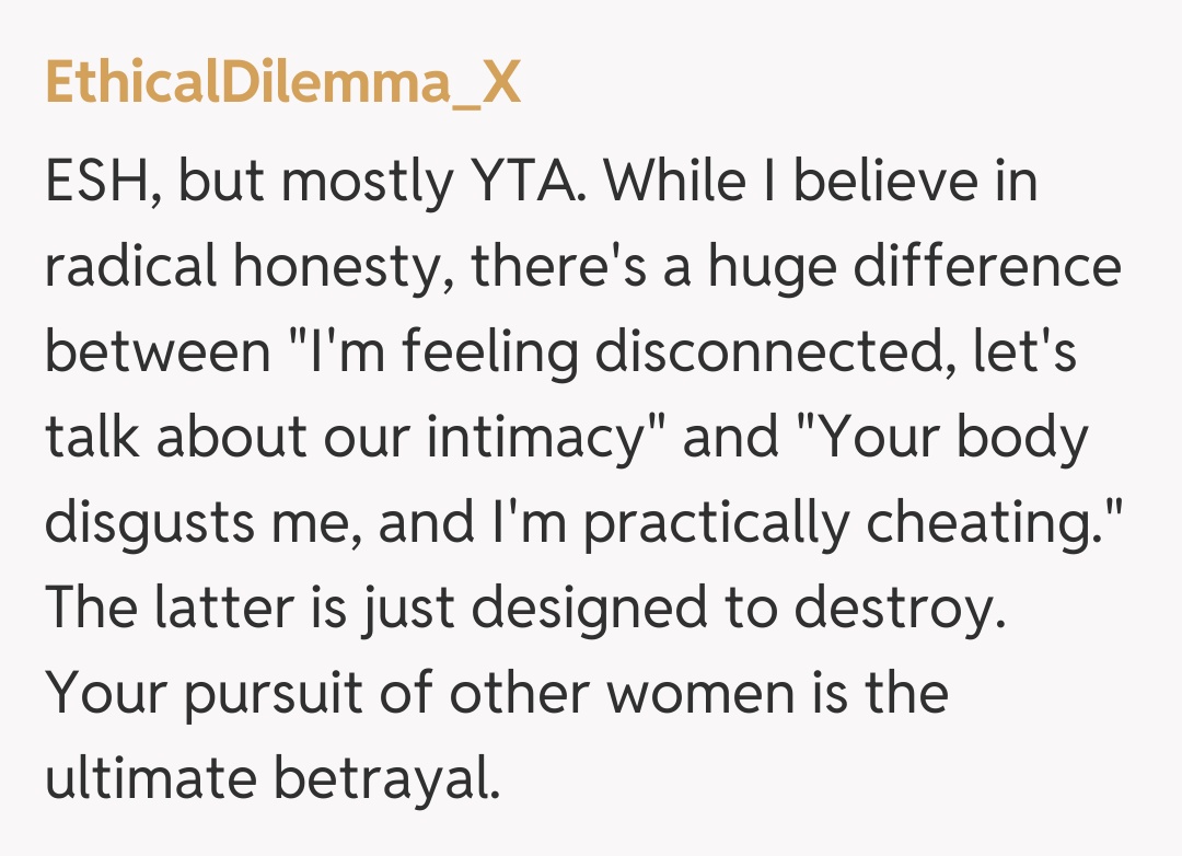 Comentariu de la EthicalDilemma_X